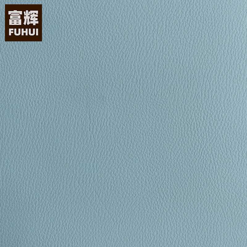 轻奢蓝色皮革纹理装饰膜展柜家具翻新贴纸自粘墙纸壁纸皮纹贴饰