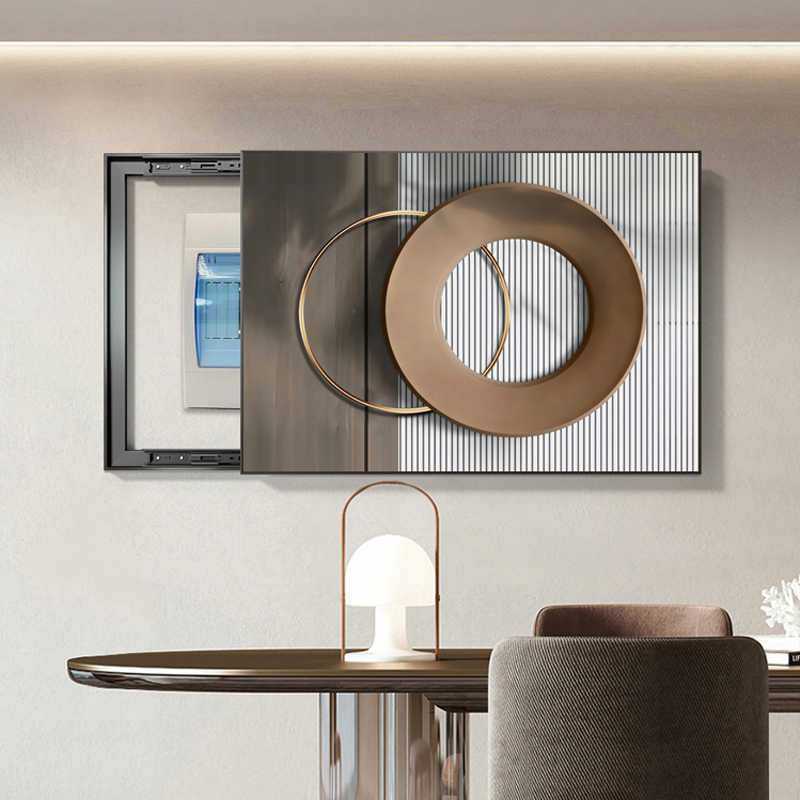 2024北欧电表箱装饰画轻奢配电遮挡电闸盒免打孔现代简约开关挂画,电子元器件市场,其它元器件,淘宝优惠券,粉丝福利购,淘宝优惠卷