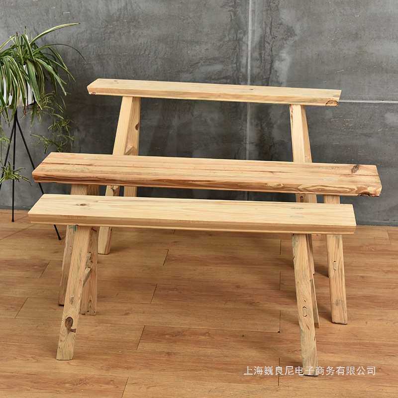 农村长板凳木头长凳舞蹈练功凳餐边凳子长条餐凳木头长凳子家用无