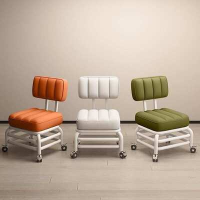 靠背高度和大矮凳小凳带娃滑轮铁架3326万向轮