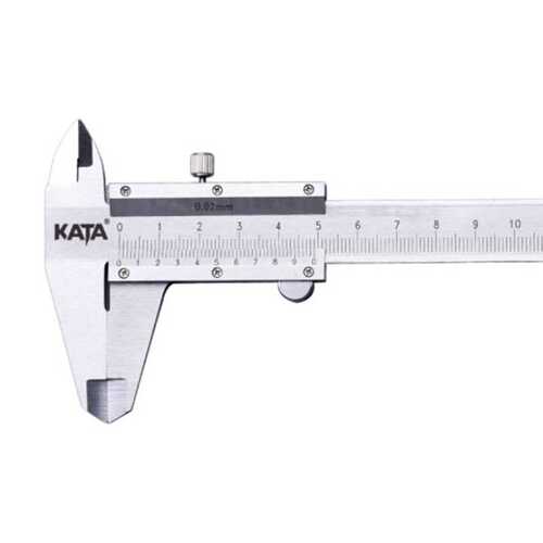 锴达 KATA 游标卡尺150mm 200mm 双槽 精密测量工具机械式KT34115