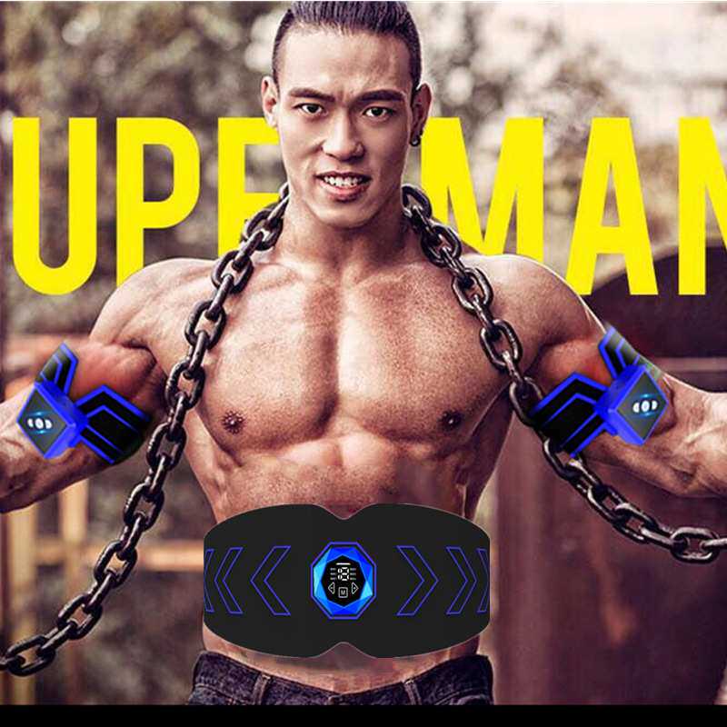 腹肌贴健腹器健腹贴健身器训练仪懒人健身腰带器材热敷加热收腹