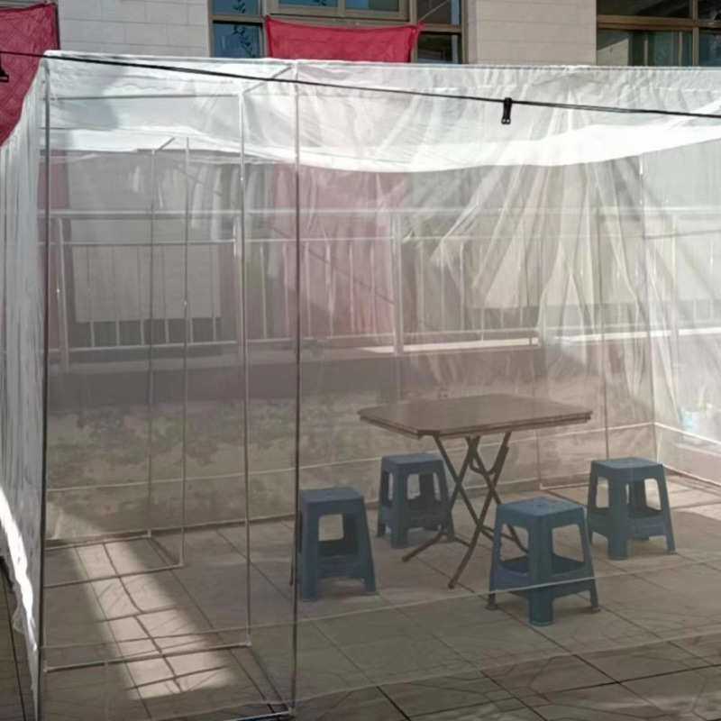 防蚊罩户外庭院防蚊网大蚊帐米米方顶工地乘凉旅游便捷露营室外