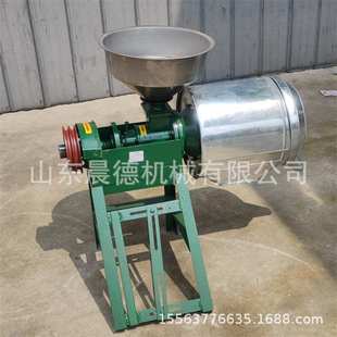 水稻谷子去皮打面机 278锥形磨头磨面家用电小型磨面机