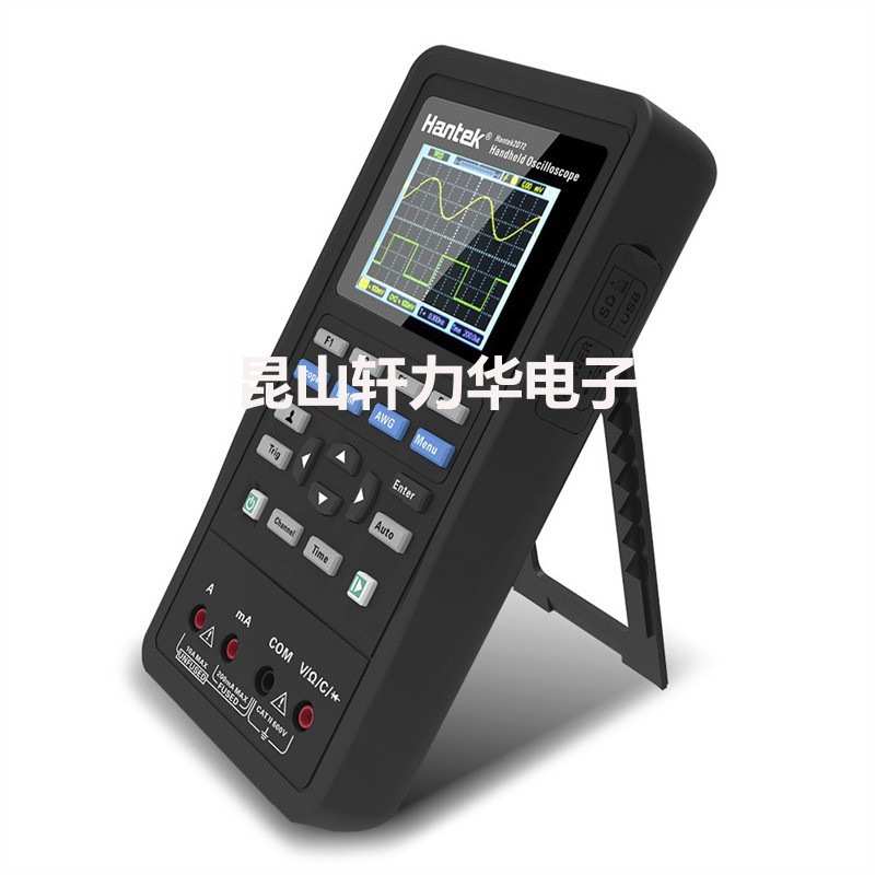汉泰 手持数字示波器Hantek2C42/2D72 两通道示波器+万用表信号源