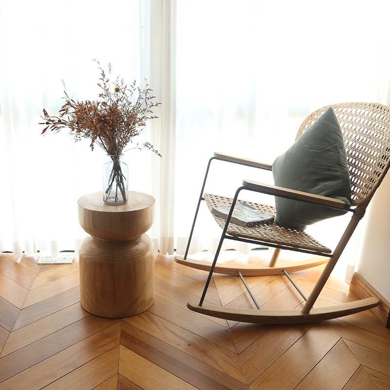 北欧实木小矮凳木头凳子圆凳茶几凳日式时尚创意根雕椅子角几边几