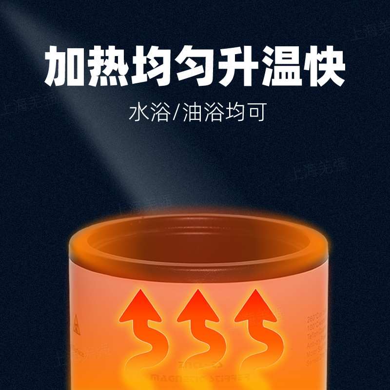 智能磁力搅拌器加热锅ZNCL-G实验室仪器水浴油浴控温恒温浴锅