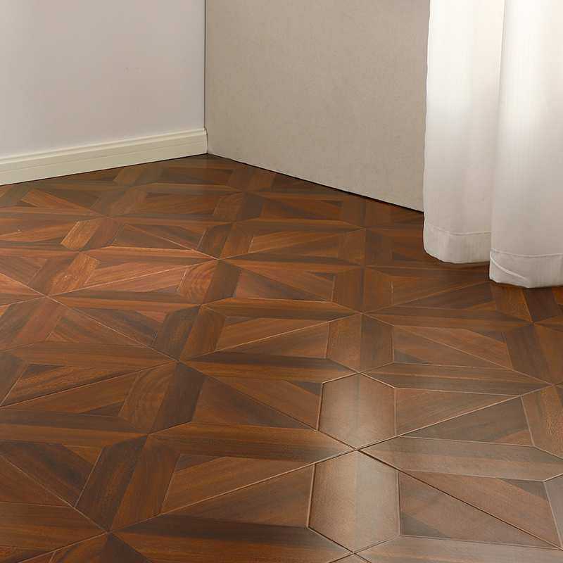 ?艺术拼花家用强化复合地板耐磨防水地暖个性复古拼花厂家直