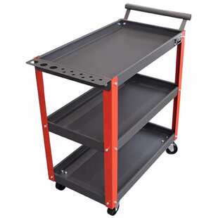捷科RC-3A工具车3层多功能汽车维修车间移动零件工具箱工具柜架子