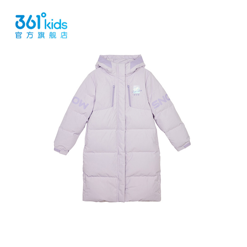 361童装儿童长羽绒服女童图片