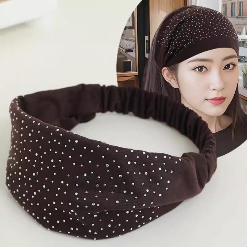 薄款遮白发的头饰遮盖头巾