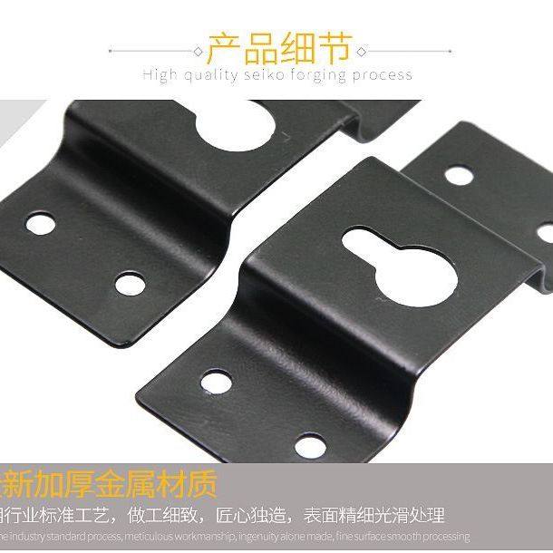 环绕音箱后挂钩 音响吊件 吊架片 墙壁小挂片 后挂件 铁制小吊钩