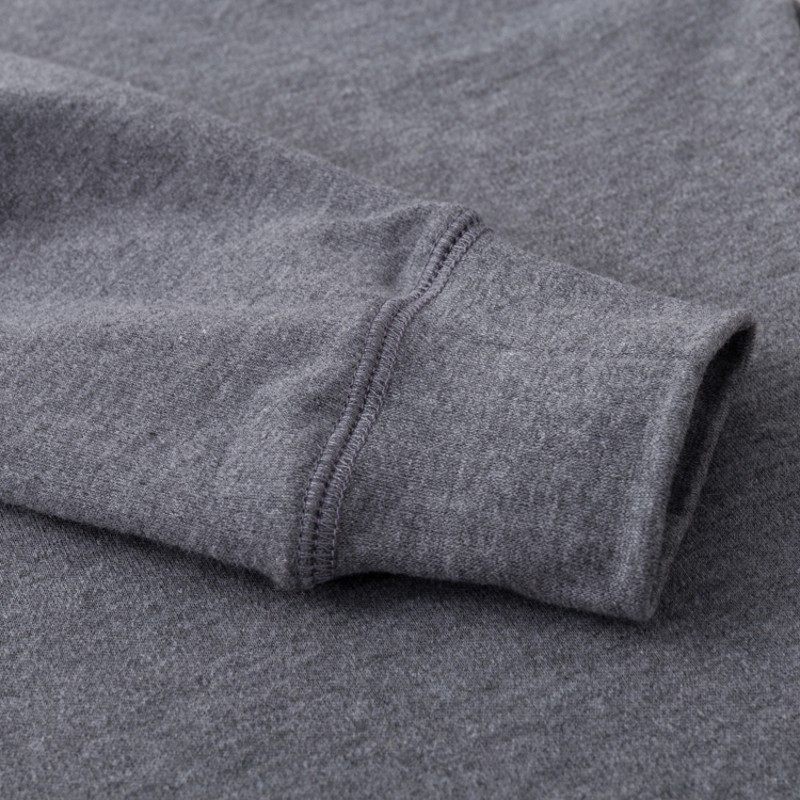 男士纯棉秋衣秋裤套装加肥加大码全棉圆领中老年保暖内衣宽松打底