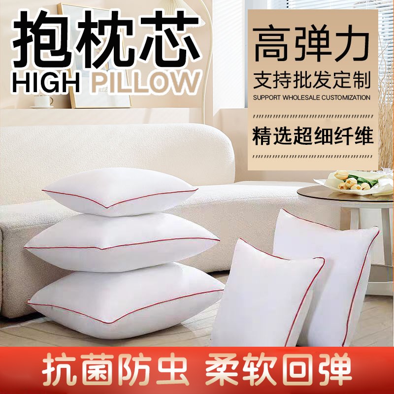 抱枕芯儿内胆内芯靠垫芯4545 50 60正方形抱枕心沙发靠背靠枕芯