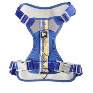 狗狗牵引绳胸背带背心式防爆冲前扣小中大型犬拉布拉多金毛狗绳