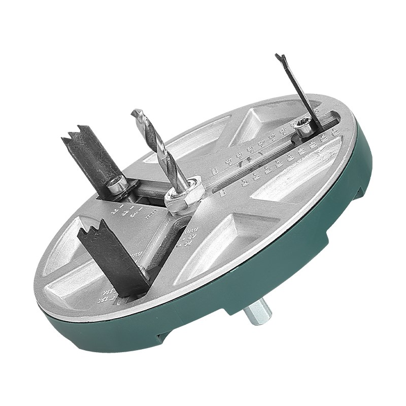 木工开孔器万能圆孔可调节钻孔机打洞开口器拼接木板开孔钻头神器