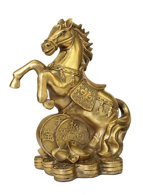 铜生肖摆件属鼠牛虎兔龙蛇马羊猴鸡狗猪摆件铜十二生肖摆件