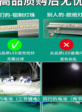 超亮家用应急灯充电式磁铁吸附LED灯停电备用夜市摆地摊照明露营