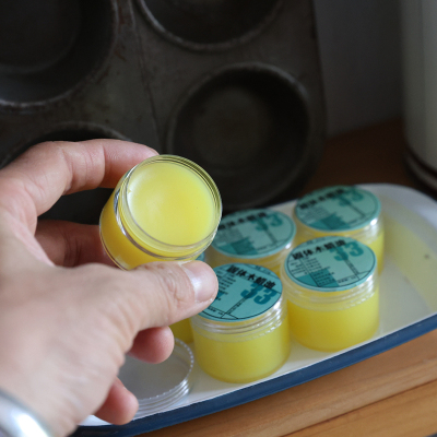 环保固体哑光木蜡油 收纳盒防潮透明色防腐木油保养打蜡