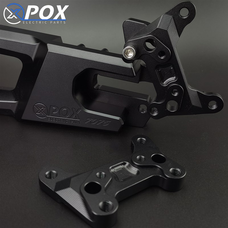 POX平叉转接码螃蟹卡钳刹车连接码适用于多款7075平叉专用C码直上