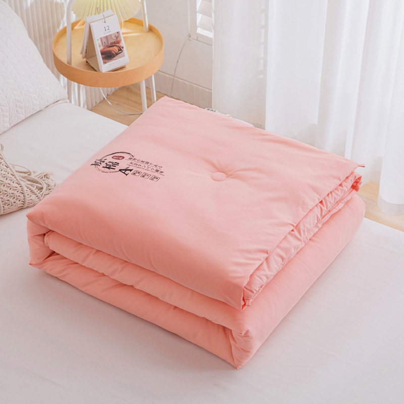 A类大豆纤维被子学生宿舍单人春秋冬季被芯150X200cm6斤8四季通用