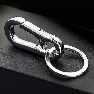 钥匙扣挂饰男创意腰挂锁匙扣钥匙链圈环挎包挂件礼物耐用合金文创