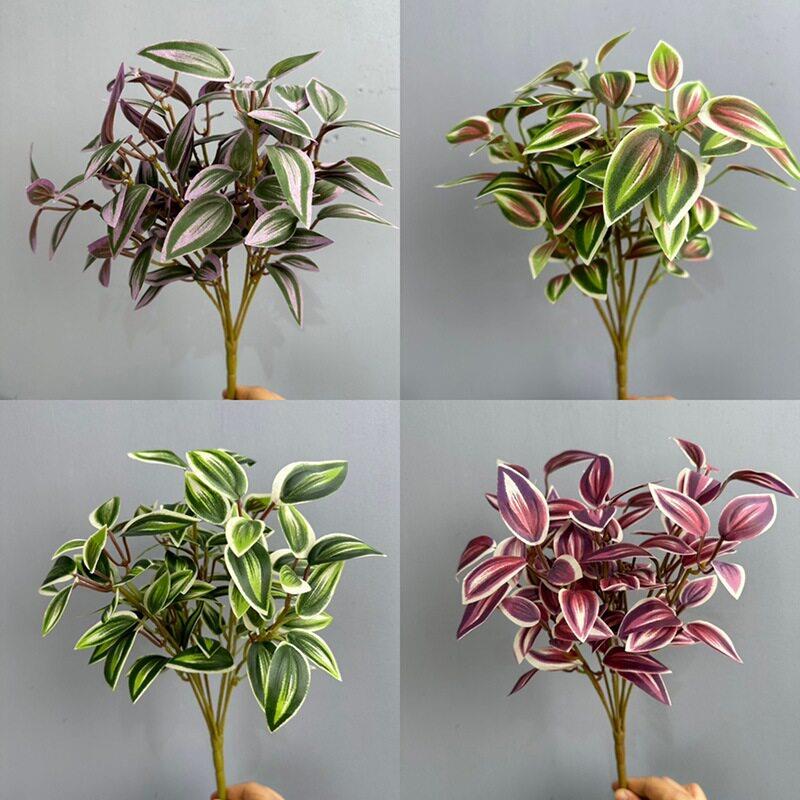 仿真植物绿植盆栽植物墙绿萝眼眉叶品质植物绿植假叶子园林造景