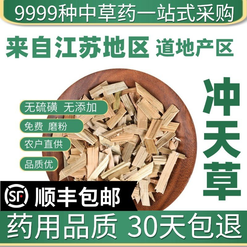 材特级野生水葱冲天草苻蓠 莞蒲 夫蓠 葱蒲 莞草 水丈葱50克
