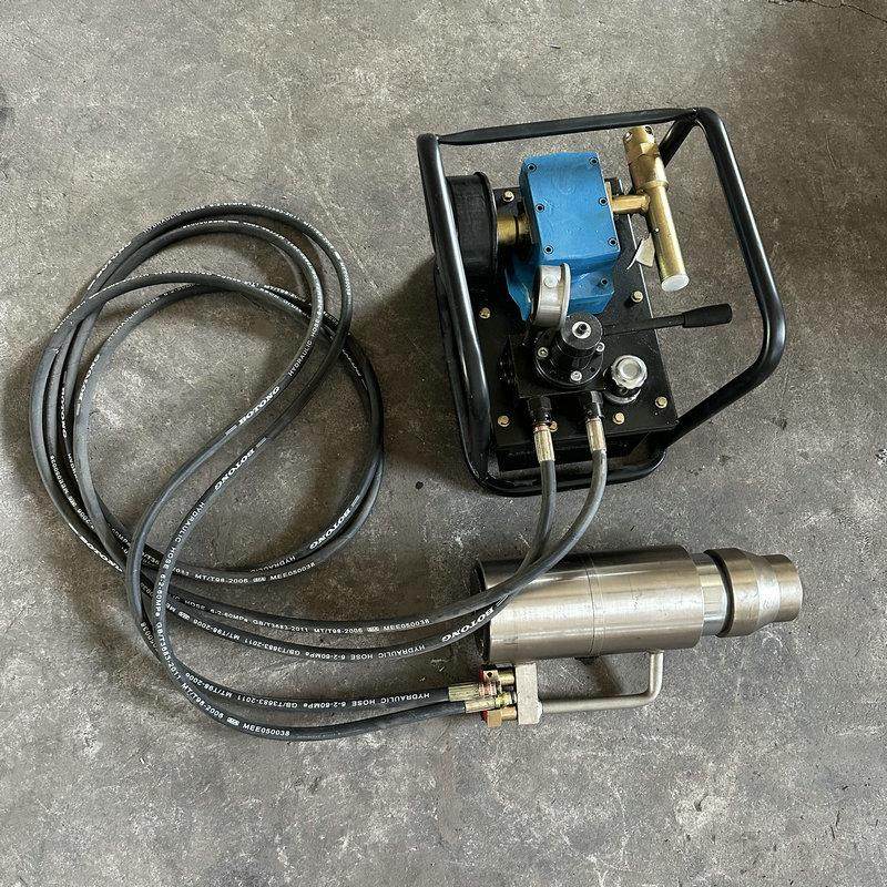 厂家现货矿用锚索张拉机具齿轮泵MQ17.8MQ22多型号张拉千斤顶
