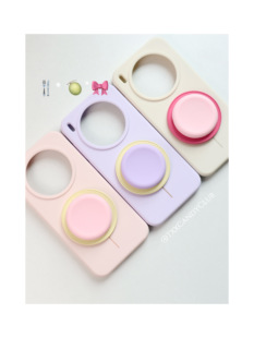 TXXC·官方同款磁吸淡紫色磁吸X300pro糯感液态硅胶菲林支架ins风防摔无线充电Findx9小众x200s不发黄手机壳