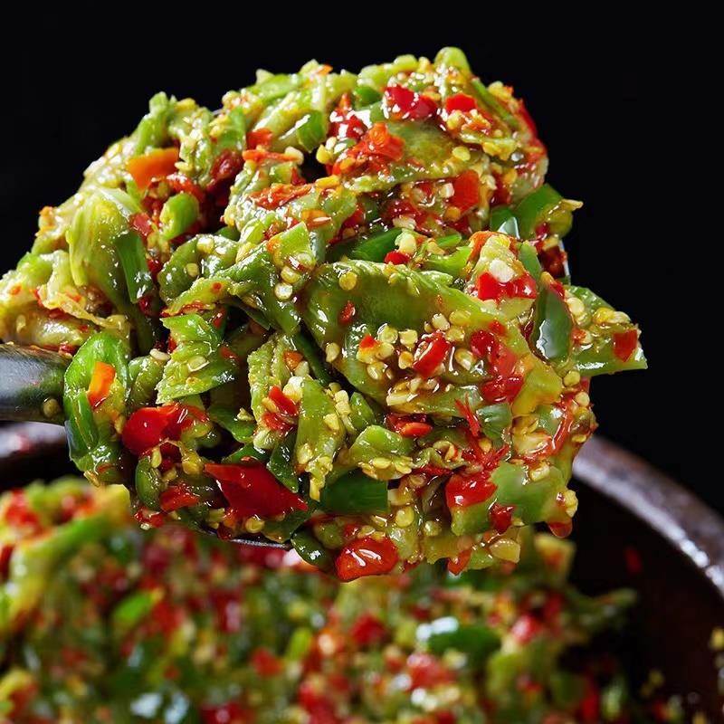 赣菜侠脆莴笋香辣下饭菜香辣莴笋咸菜泡菜酱腌菜莴苣自制熟食瓶装