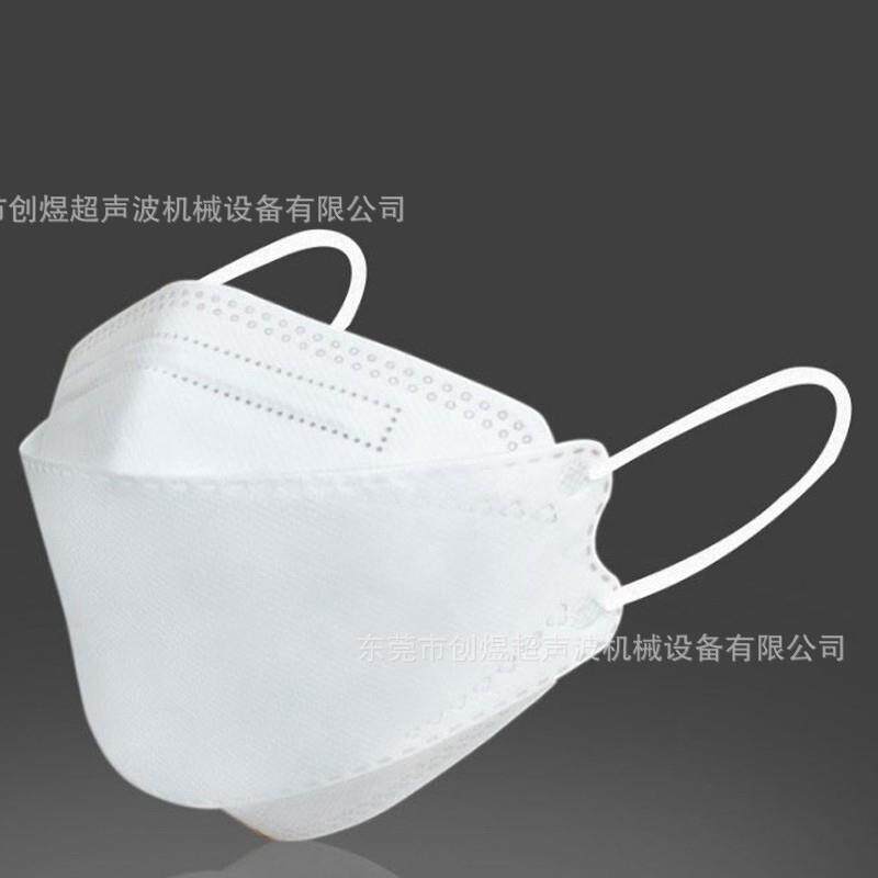 9全自动鱼形口罩耳带接机 KCY-YD102F4鱼焊型口耳带点焊机 自动焊