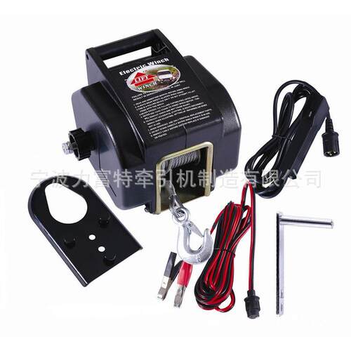 厂家3直供00O0磅小游艇电盘动绞机绞车Huge-Lif12V船用绞盘BAT WI