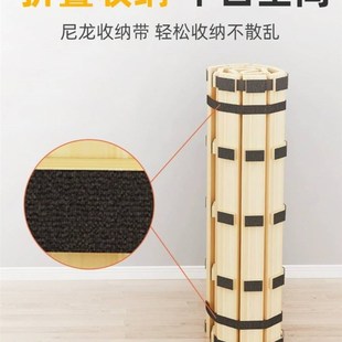 折叠竹床板垫片凉席床垫护腰护脊实木床板排骨架加密床垫改硬