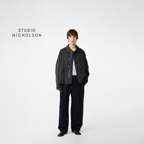 【早春新品】STUDIO NICHOLSON 26春季新品 COMBA男士夹克短外套
