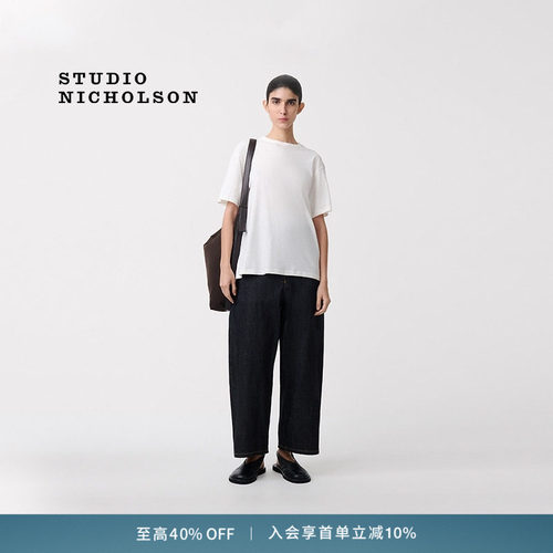 【奢享特惠】STUDIO NICHOLSON女士基础百搭ROND  短袖T恤