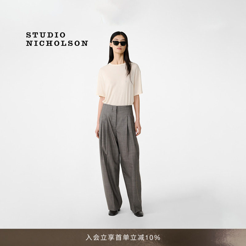 【经典甄选】STUDIO NICHOLSON女士ROND短袖T恤图片