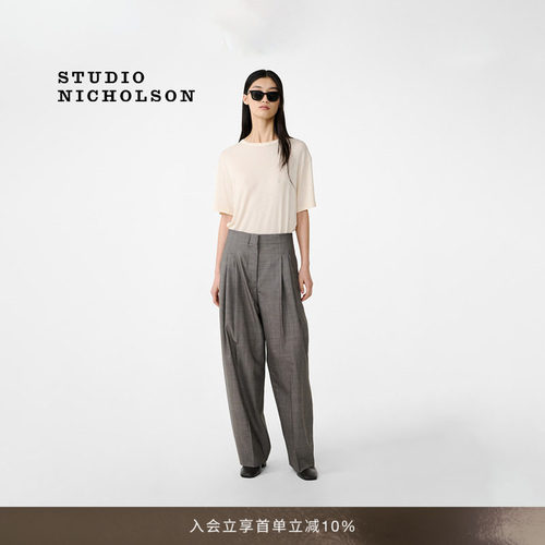 【经典甄选】STUDIO NICHOLSON女士ROND短袖T恤