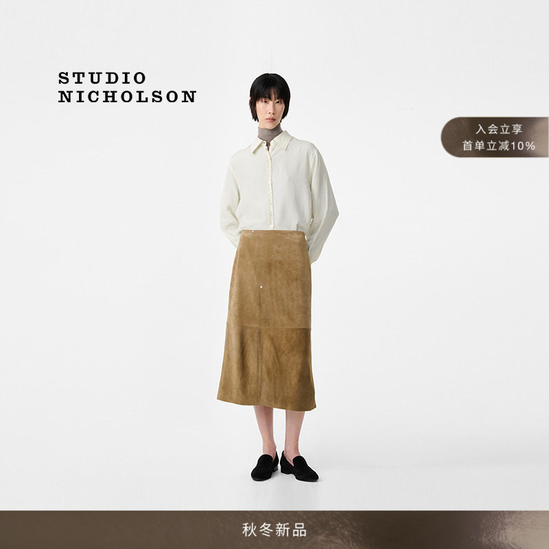 【秋冬新品】STUDIO NICHOLSON女士TORIN修身衬衫图片