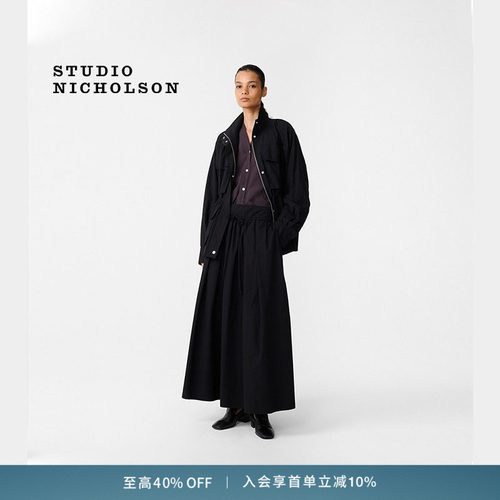 【奢享特惠】STUDIO NICHOLSON女士OTTOWA棉质全褶裙