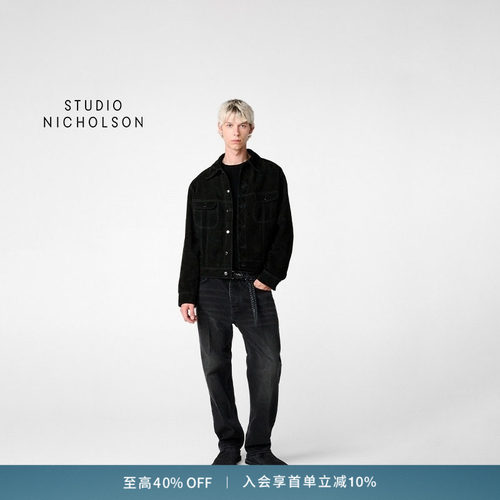 【AARON LEVINE联名】STUDIO NICHOLSON WINDSLOW男士牛仔裤