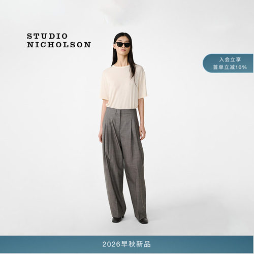 【经典甄选】STUDIO NICHOLSON女士ROND短袖T恤