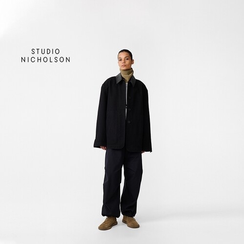 STUDIO NICHOLSON女士LEADER双口袋工装夹克