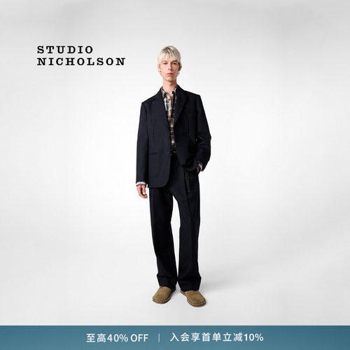 【AARON LEVINE联名】STUDIO NICHOLSON BURLINGTON男士西装外套