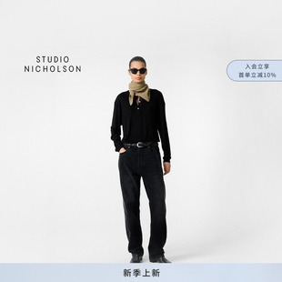 STUDIO NICHOLSON女士RUTAS亨利领长袖 上衣 春夏新品