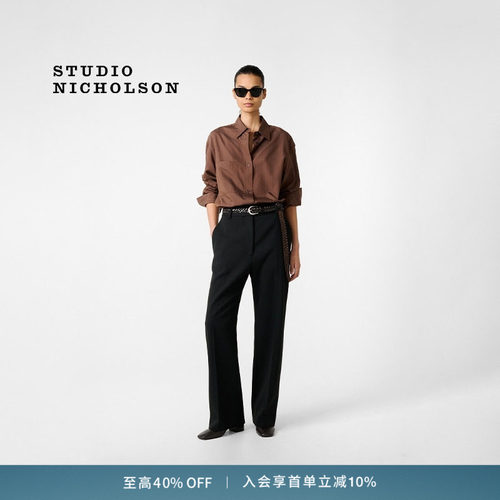 【奢享特惠】STUDIO NICHOLSON女士HOLM女士裤子