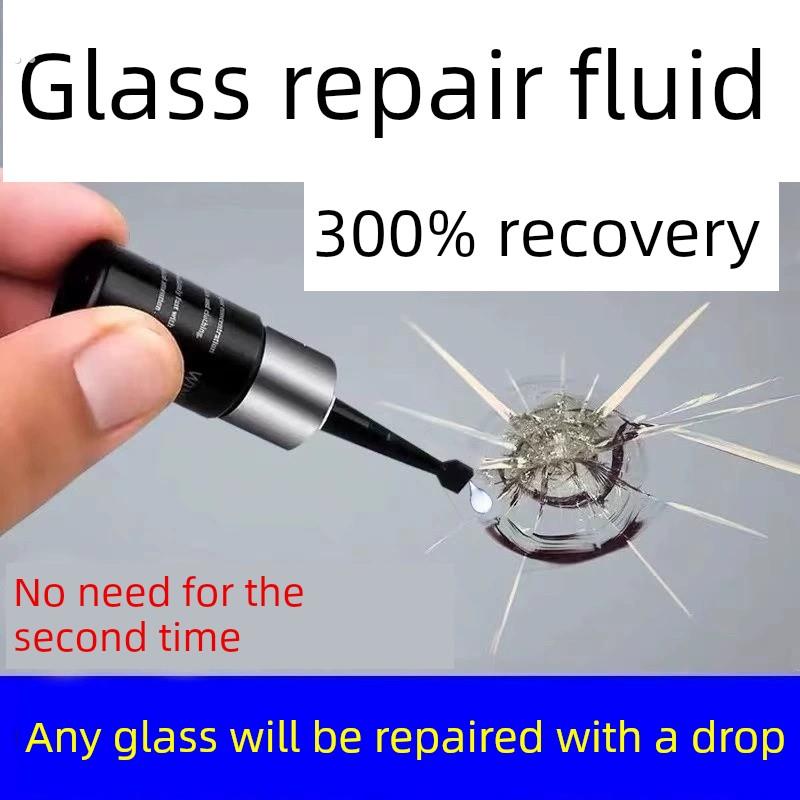 汽车玻璃裂纹修覆液前挡风玻璃裂痕小坑补裂画痕无痕修补神器胶水