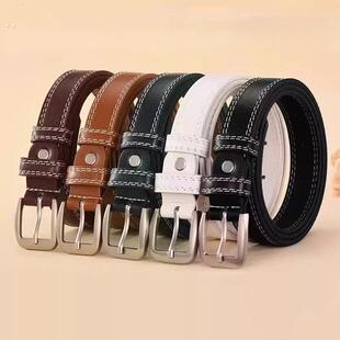 胖mm皮带女款实用百搭加长款腰带细女士装饰裤带配牛仔裤大码超长