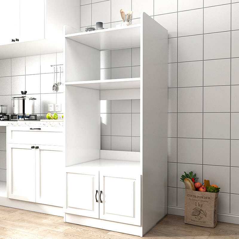 厨房台面嵌入式消毒柜洗碗机蒸烤箱柜子落地置物架电器收纳橱柜门