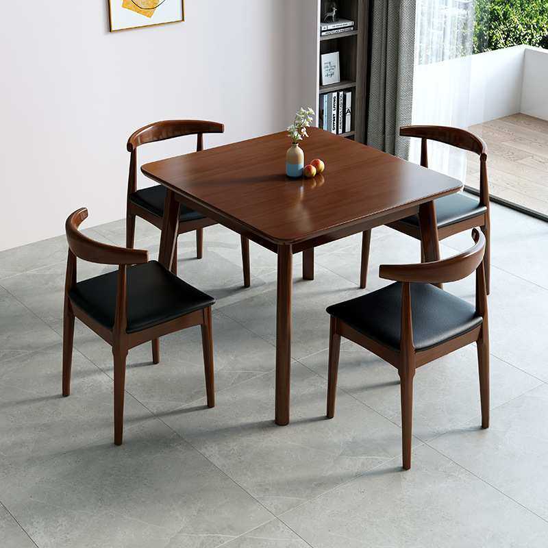 北欧实木小方桌现代简约小户型家用实木餐桌椅组合四人吃饭小桌子,鲜花速递/花卉仿真/绿植园艺,割草机/草坪机,淘宝优惠券,粉丝福利购,淘宝优惠卷